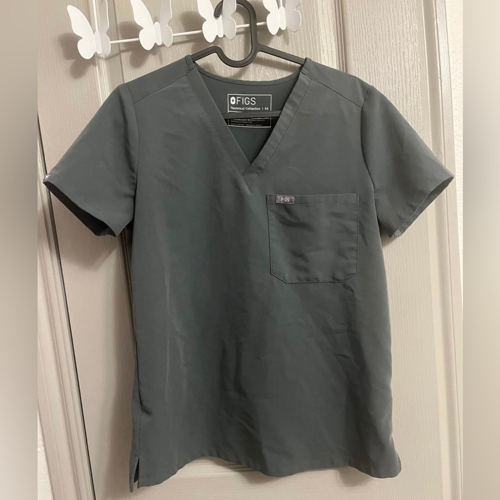 Figs Bonsai XS Catarina Scrub Top